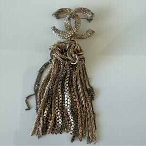 CHANEL tassel brooch Authentic Retail 1550$